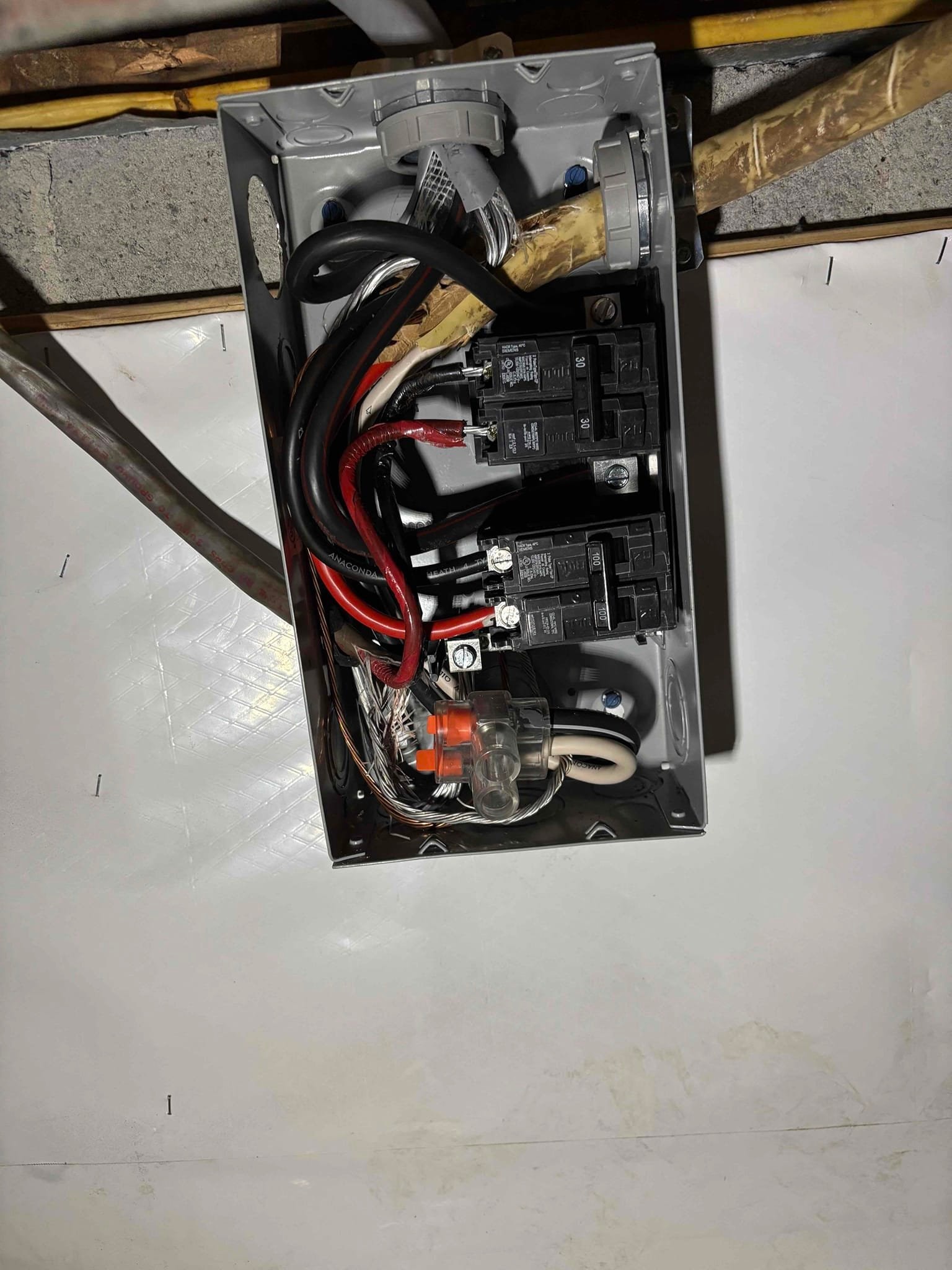 Subpanel Installation & 100A/30A Breakers in Flat Rock, NC