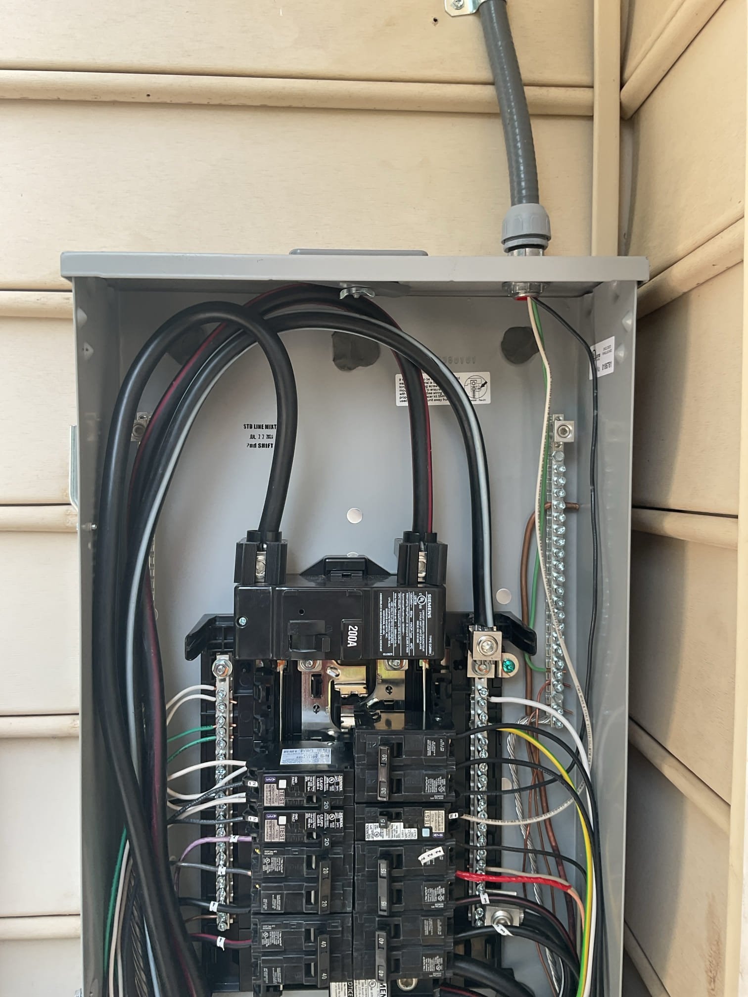 200A Copper Panel Upgrade & Surge Protection in Greensboro, NC