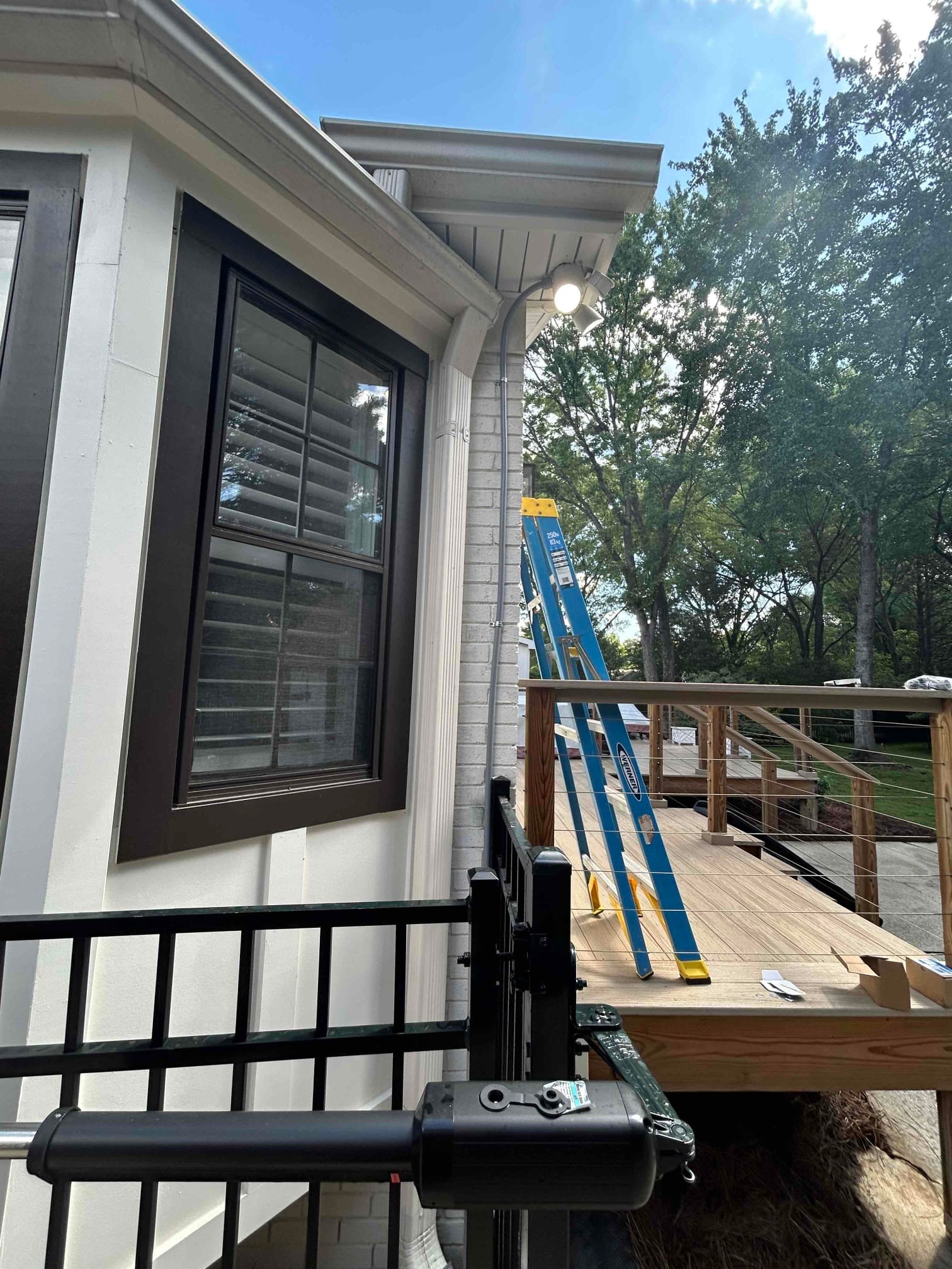 Outdoor GFCI Outlet Wiring & UF Cable Install in Charlotte, NC