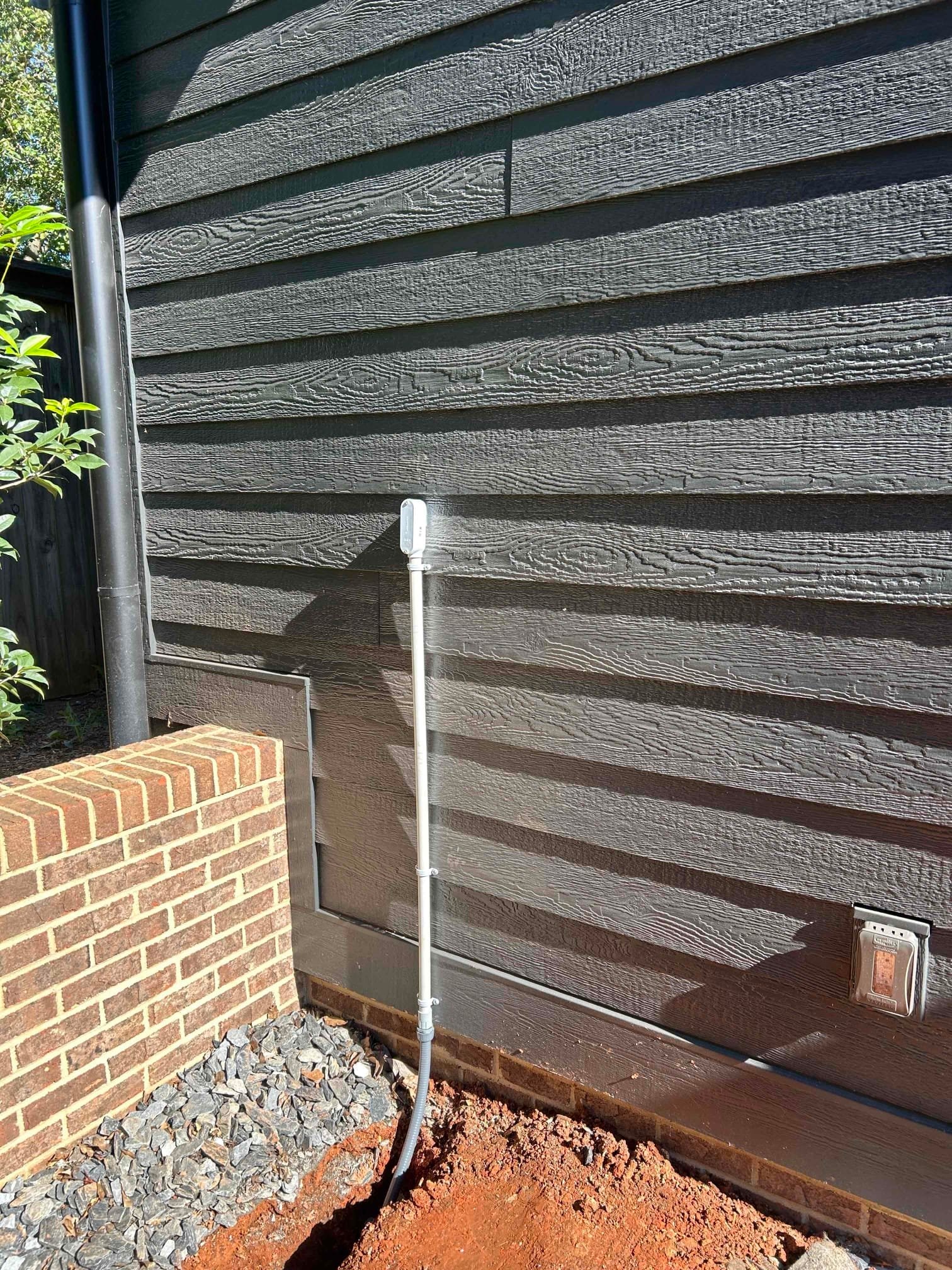 Tesla EV Charger Installation with Garage Trenching in Greenville