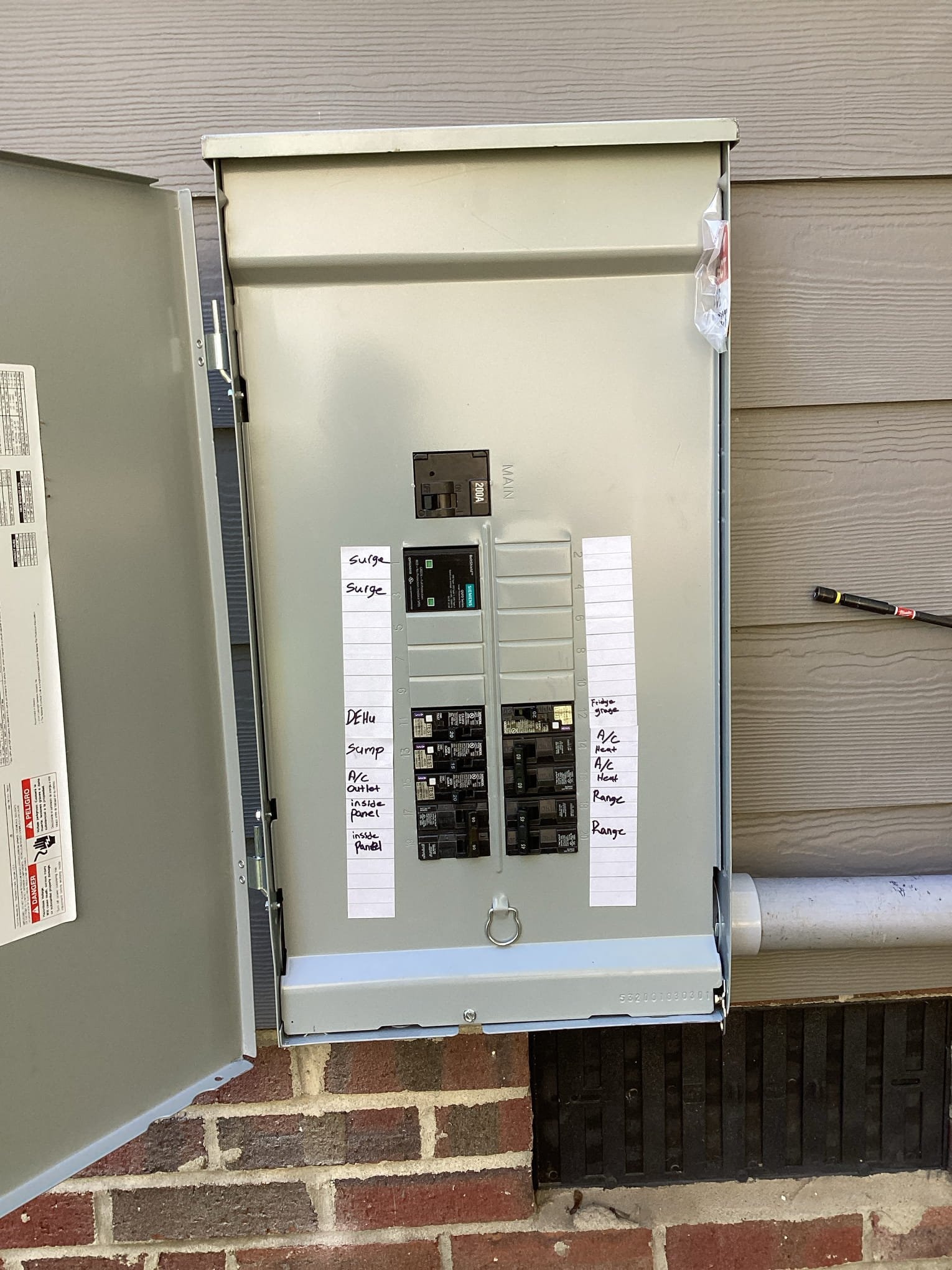 200-Amp Electrical Panel Upgrade and Surge Protection in Raleigh