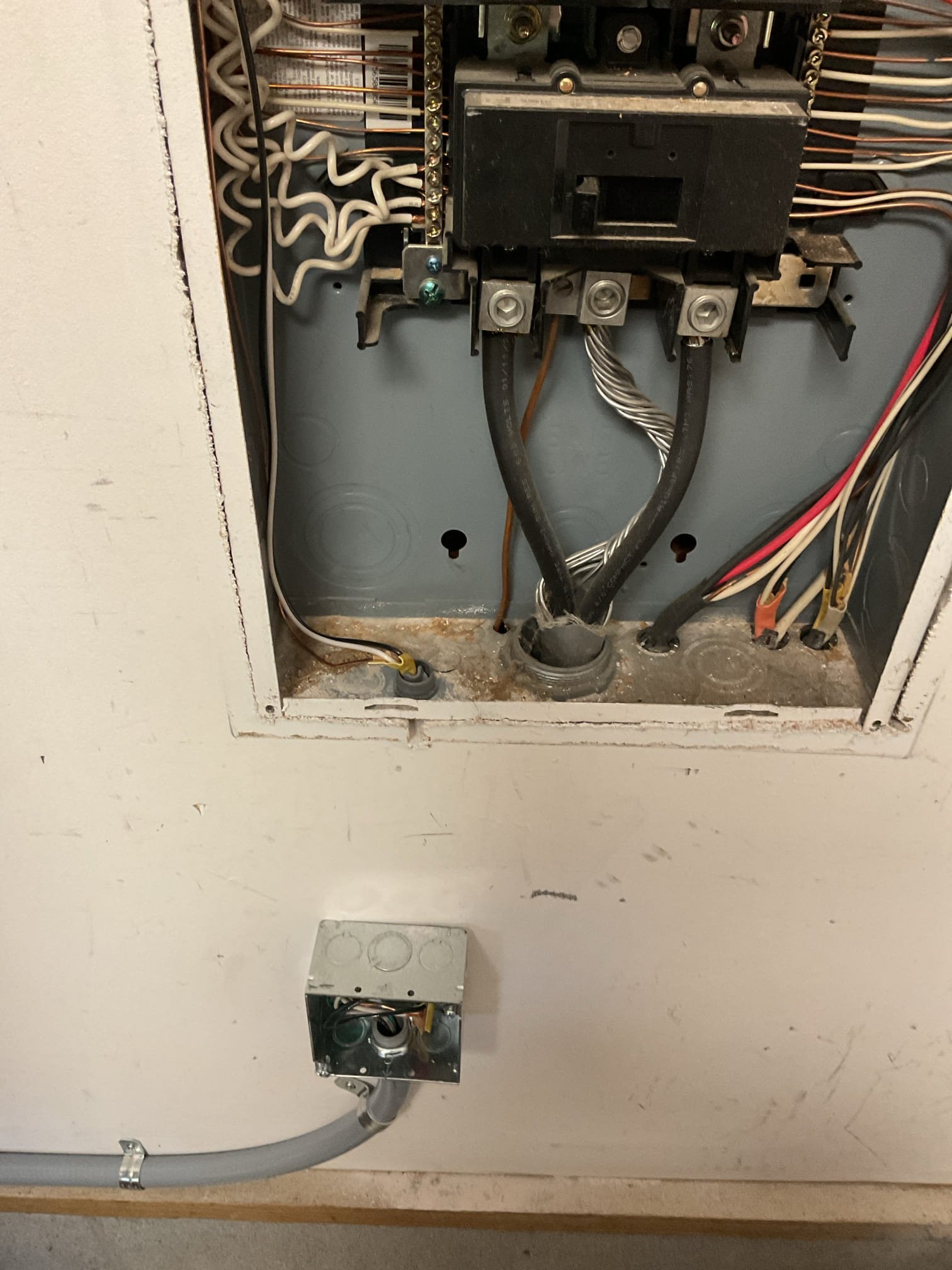 Crawlspace Electrical Conduit Installation in Elizabeth City