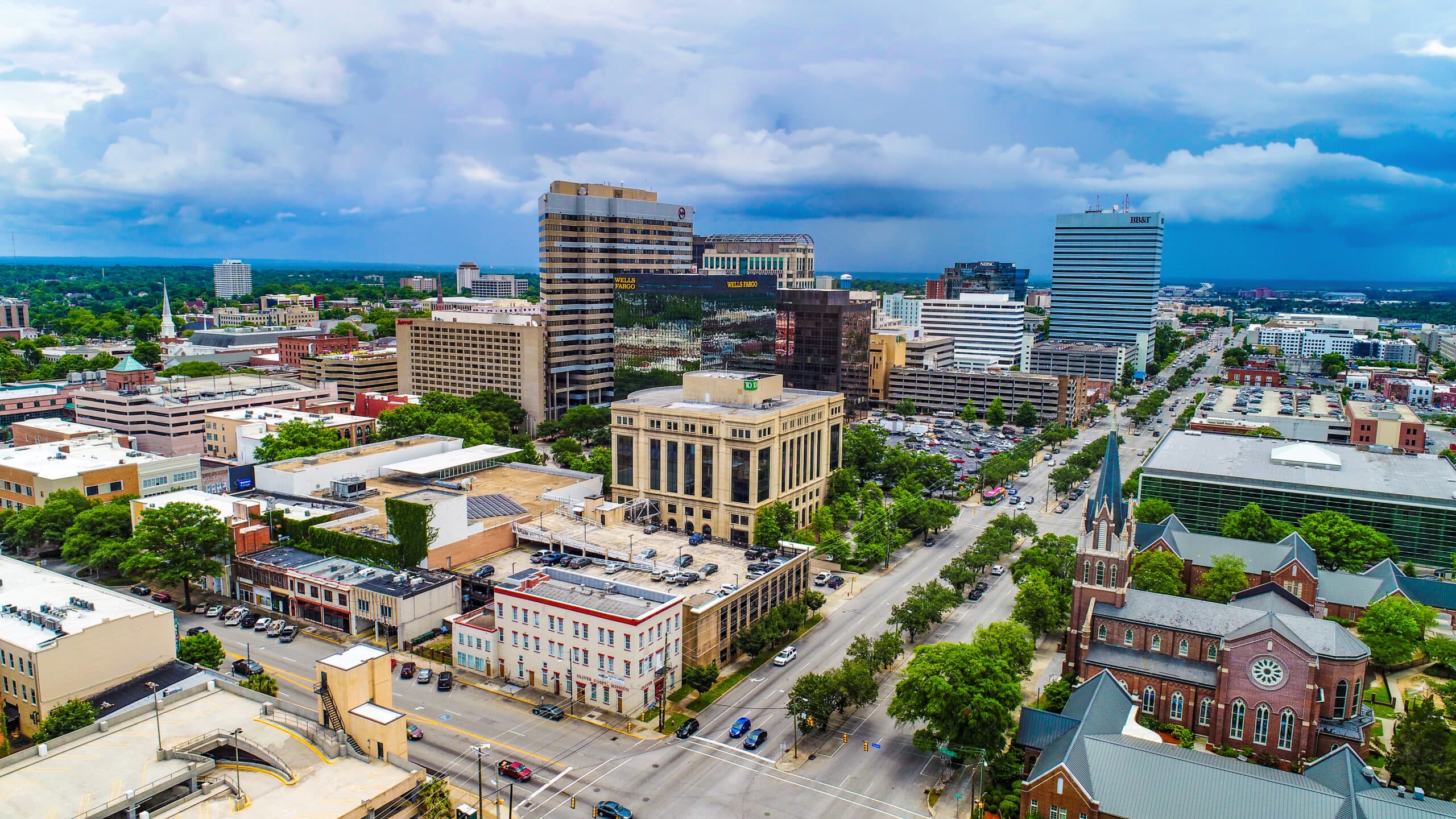 Columbia, SC service area served by Touchstone Electric