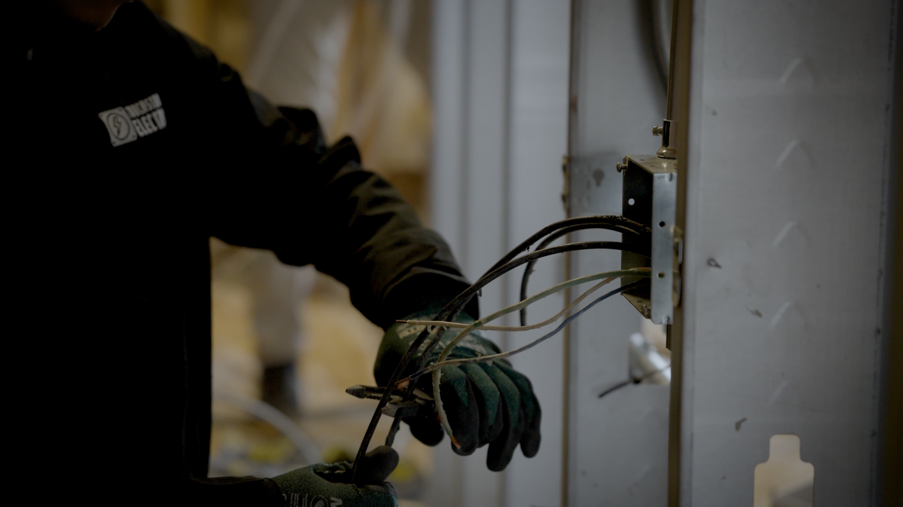 Whole-home generator installation at a residential property