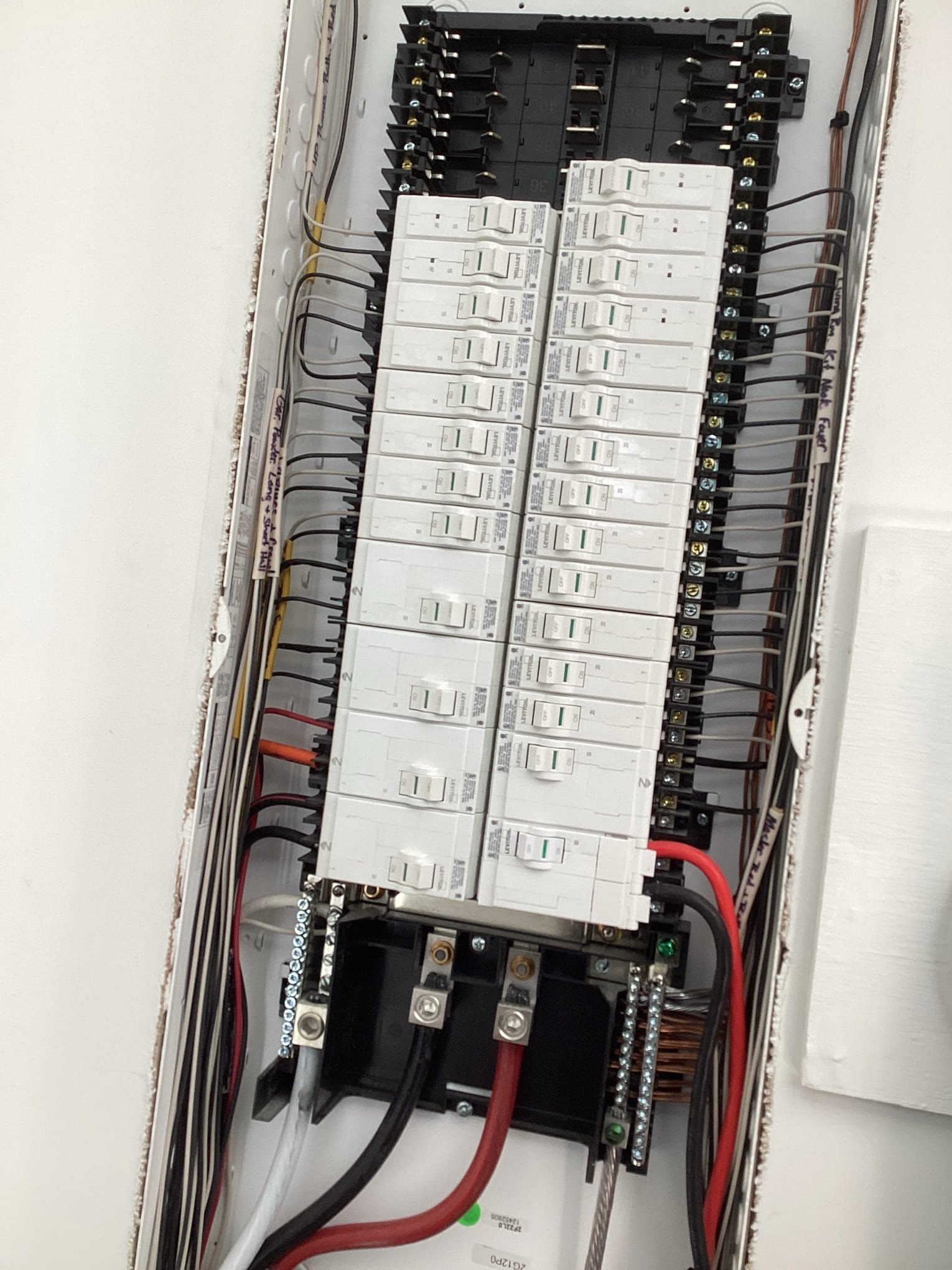 Whole-home generator installation at a residential property
